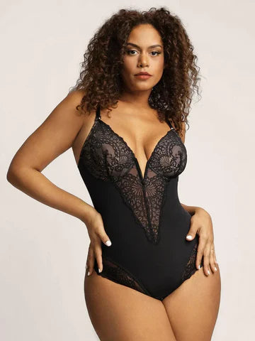 Sarah - Shapewear bodysuit met diepe V-hals