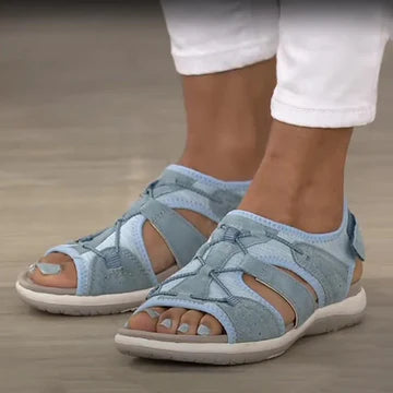 Amelia - Stijlvolle verstelbare orthopedische sandalen met steunzool